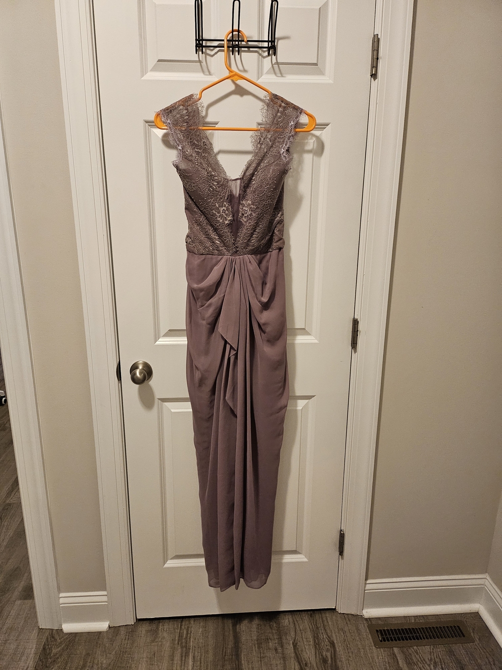 BCBGMAXAZRIA Lavender Formal Dress